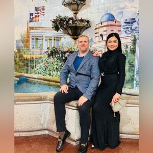 Elegant long black mermaid dress suitable for any a Glam or class act.